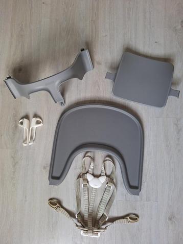 Stokke tripp trapp onderdelen, Enlèvement, Comme neuf, Chaise évolutive, Plateau amovible