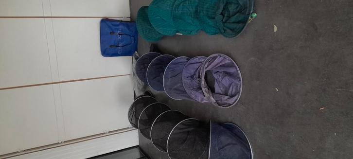 Colmic Eva leefnettas + 4 leefnetten, Watersport en Boten, Hengelsport | Algemeen, Zo goed als nieuw, Ophalen of Verzenden