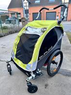 Burley D’Lite fietskar – topstaat – buggyset inbegrepen, Fietsen en Brommers, Ophalen, Zo goed als nieuw, Kinderkar, Opvouwbaar