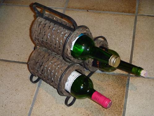 *Casier à vin de table original (3 bouteilles) *SOLDES -25%, Maison & Meubles, Accessoires pour la Maison | Porte-bouteilles, Comme neuf