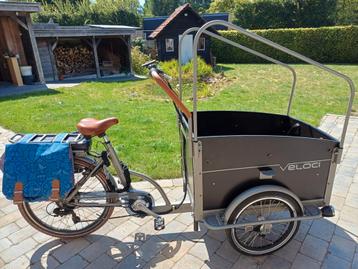 Veloci elektrische bakfiets met achterwiel aandrijving  beschikbaar voor biedingen