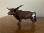 Schleich Texas longhorn stier, Ophalen of Verzenden, Zo goed als nieuw, Boerderijdier, Beeldje of Figuurtje