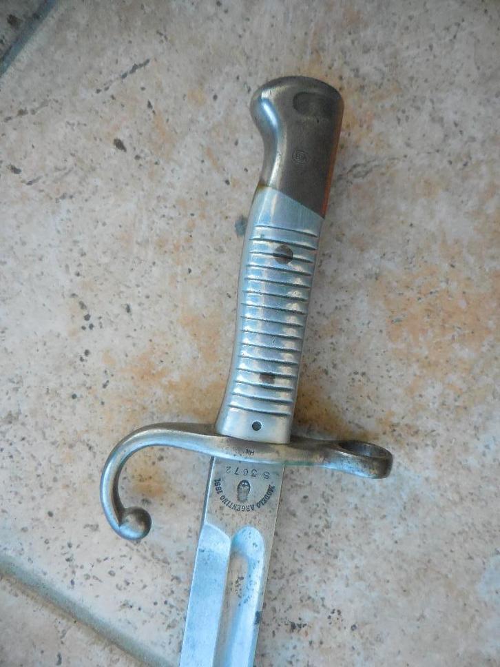 Solingen Argentino 1891 bajonet, Verzamelen, Militaria | Algemeen, Ophalen of Verzenden