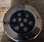Luxe grondspot 9W RVS (warm white), Tuin en Terras, Ophalen, Overige materialen, Minder dan 50 watt, Nieuw