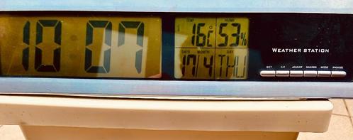 Weerstation, Audio, Tv en Foto, Weerstations en Barometers, Zo goed als nieuw, Weerstation, Ophalen of Verzenden