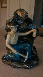 Beeld mijnwerker, kalk, koolmijn, Enlèvement ou Envoi