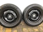 Winterbanden  met stalen velg, Auto-onderdelen, Banden en Velgen, Ophalen, Gebruikt, 15 inch, Banden en Velgen