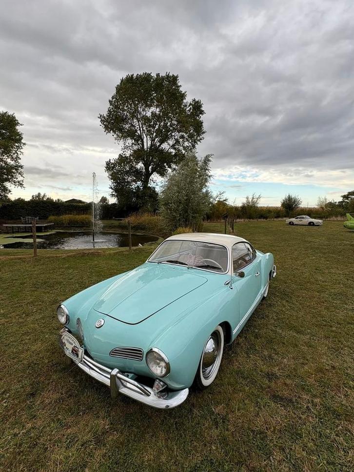 Karmann ghia uit 1964, Autos, Oldtimers & Ancêtres, Particulier, Beige, Beige, Enlèvement