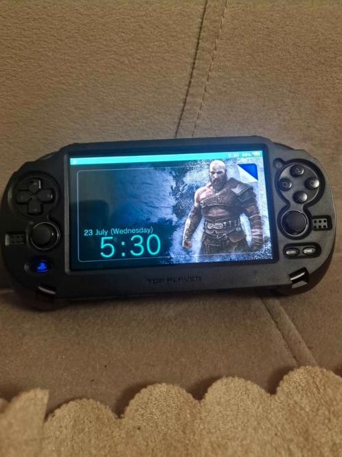 PS Vita 1000 OLED – 62 games – L2/R2 grip, Games en Spelcomputers, Spelcomputers | Sony PlayStation Vita, Zo goed als nieuw, Ophalen of Verzenden