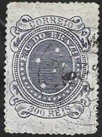 1 Postzegel Zuiderkruis Brazilië 1890, Enlèvement ou Envoi, Affranchi, Amérique du Sud
