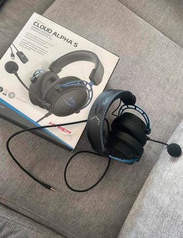 HyperX Cloud Alpha S gamer headset, Envoi, Comme neuf