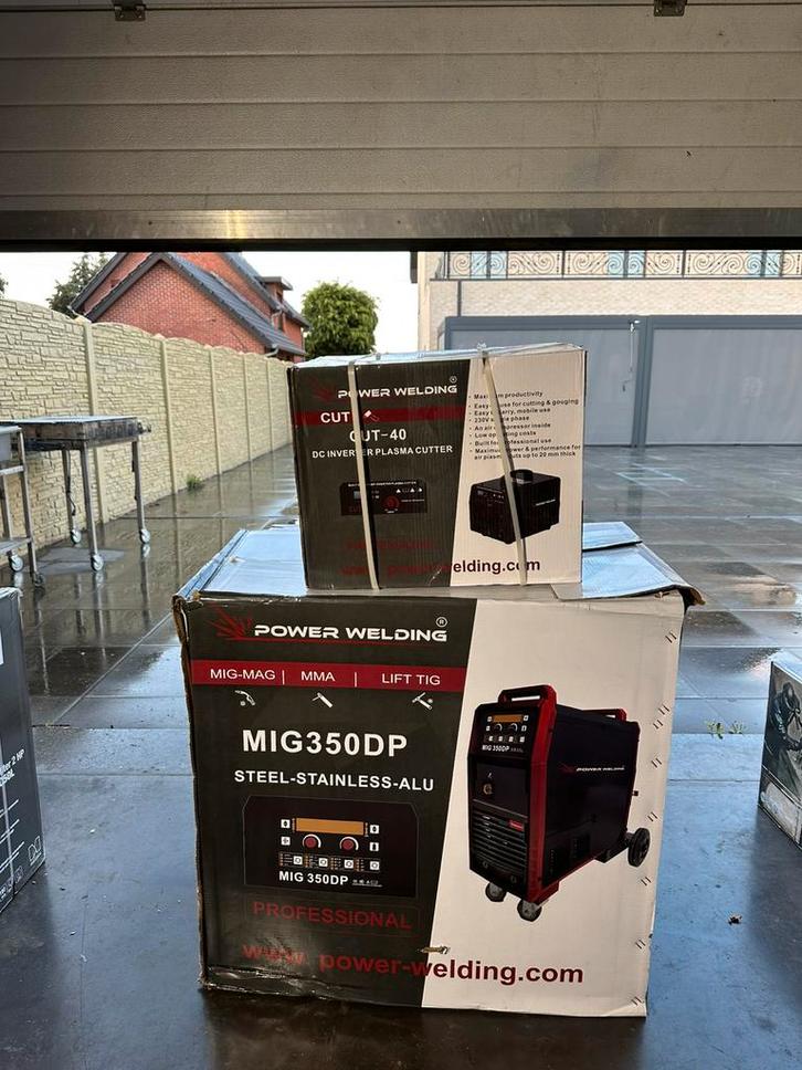 Power Welding MIG350DP – Professioneel Lasapparaat, Doe-het-zelf en Bouw, Gereedschap | Lasapparaten, Nieuw, Tig, Ophalen