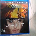 Blu ray wanted & salt in nieuwstaat krasvrij 4eu, CD & DVD, Blu-ray, Comme neuf, Enlèvement ou Envoi, Action