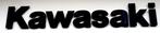 KAWASAKI lettres letters 30 X 220 cm, Particulier