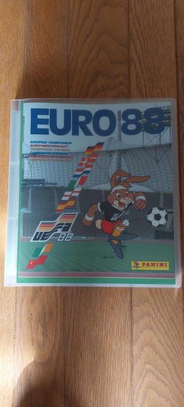 Panini Euro 1988 Allemagne magnifique ensemble avec album bl