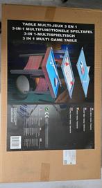 Speeltafel 3 in 1, Sport en Fitness, Biljarten en Poolen, Ophalen, Nieuw
