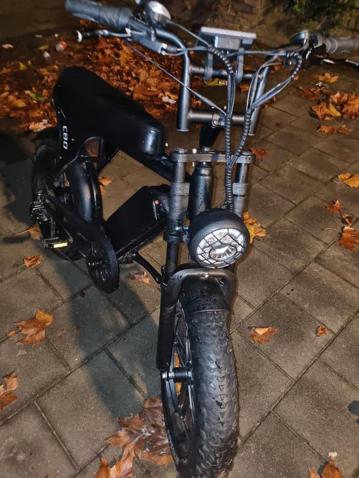 Ouxi c80 fatbike, Fietsen en Brommers, Elektrische fietsen, Zo goed als nieuw, Overige merken, 59 cm of meer, 50 km per accu of meer