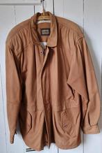 Lederen vest superzacht geitenleer XL 54, Ophalen, Maat 52/54 (L), Bruin, Gedragen