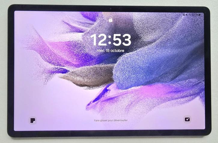Galaxy Tab S7 FE 128 Gb + hoesje, Computers en Software, Android Tablets, Zo goed als nieuw, Wi-Fi, 12 inch, 128 GB, Gps, Ophalen