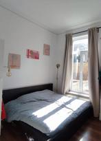 Cadre de lit Malm + sommier, Maison & Meubles, Queen size, Brun, Enlèvement, Utilisé