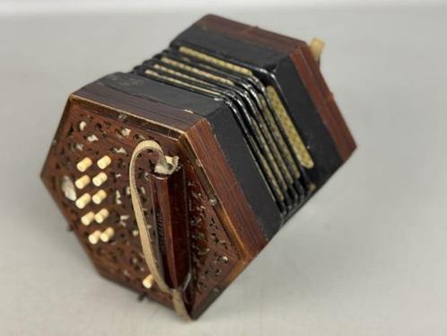 Lachenal C/G 20 Anglo Concertina, Antiek en Kunst, Curiosa en Brocante, Ophalen of Verzenden