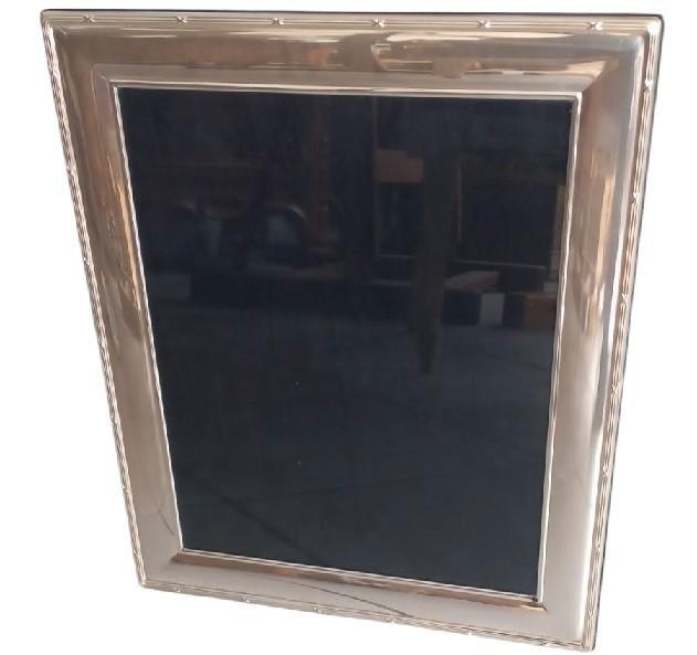grote silverplated fotokader., Antiek en Kunst, Curiosa en Brocante, Ophalen