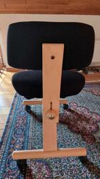 Chaise de bureau ergonomique avec dossier à roulettes, Maison & Meubles, Comme neuf, Chaise de bureau, Enlèvement