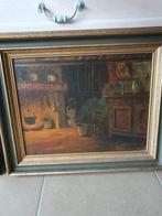 Schilderij, J declercq, Antiek en Kunst, Ophalen