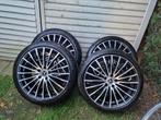 Mercedes breedset 19 inch 5x112 multi spaak, Ophalen, 19 inch, Band(en)