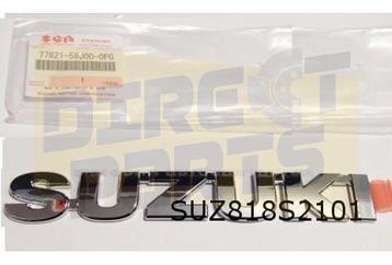 Suzuki embleem tekst ''Suzuki'' achterklep Origineel! 778215, Envoi, Neuf, Suzuki