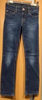 jeans bleu foncé - taille 128 7-8ans, Fille, Utilisé, Enlèvement ou Envoi, Pantalon