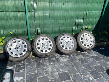 Set Mini 175/65 R15 Alu velgen + Pirelli all season banden