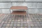 Vintage Trolley Hout Chroom, Ophalen, Huis en Inrichting