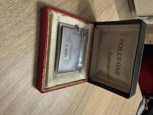 Briquet vintage Polly-Gaz Streamliner – Très bon état, Verzamelen, Rookartikelen, Aanstekers en Luciferdoosjes, Zo goed als nieuw
