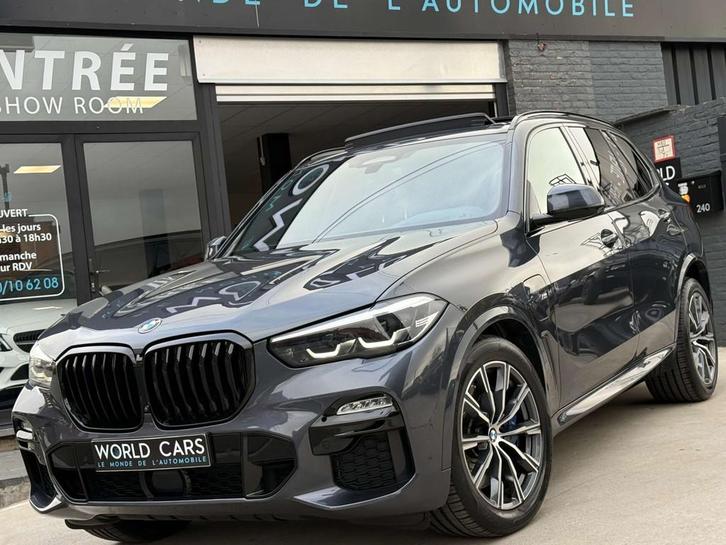 BMW X5 3.0 X-Drive 45e PACK M SHADOWLINE PANO AIRMATIC, Auto's, BMW, Bedrijf, Te koop, X5, 360° camera, 4x4, ABS, Achteruitrijcamera