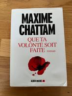 Livre « Que ta volonté soit faite » Maxime Chattam, Boeken, Ophalen of Verzenden, Gelezen, Maxime CHATTAM