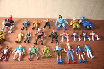 Lot actiefiguren star wars he-man matchbox veel accesoires beschikbaar voor biedingen