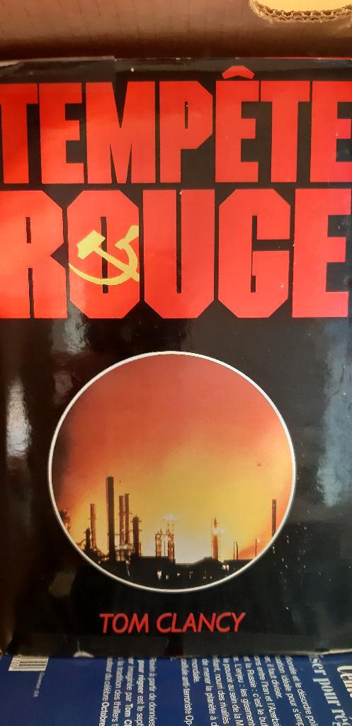 tempête rouge tom clancy, Livres, Thrillers, Utilisé, Enlèvement ou Envoi
