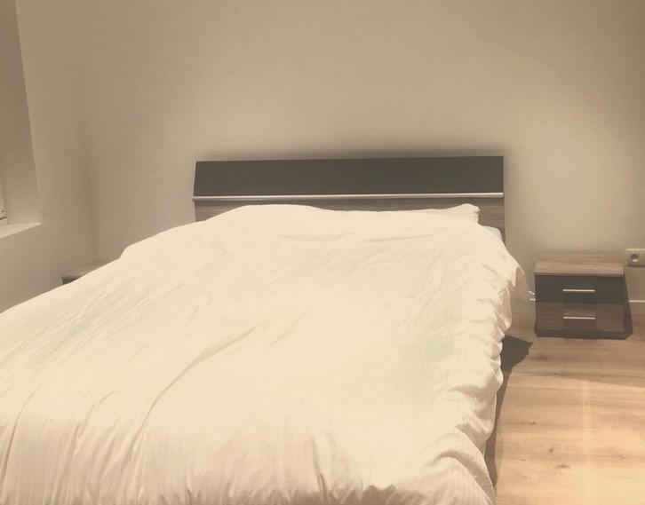 volledige slaapkamer + toebehoren, Huis en Inrichting, Slaapkamer | Complete slaapkamers, Gebruikt, Tweepersoons, Ophalen