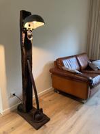 Upcycle, industriële vloerlamp op balk, Ophalen
