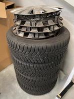 Winterbanden op stalen velg voor peugeot 206 of 207, Pneus hiver, Véhicule de tourisme, Enlèvement, Utilisé