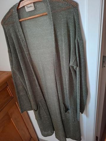 Neuf gilet vert lurex S Dixie, Enlèvement ou Envoi, Neuf, Vert