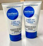 2x DerMend Fragile Skin Moisturizing Formula Cream creme 2X, Ophalen of Verzenden, Nieuw, Gehele gezicht