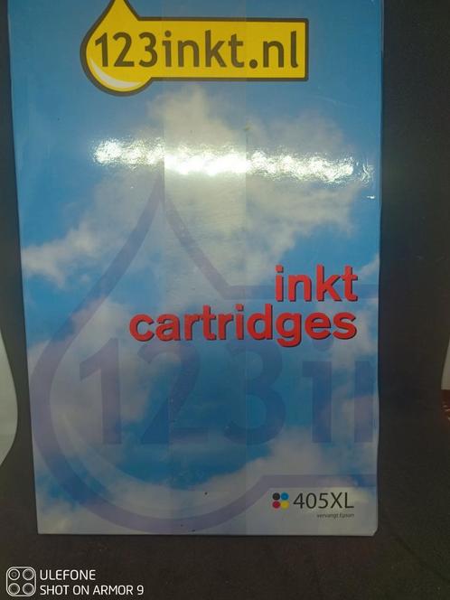 4 EPSON-COMPATIBELE XL 405-INKTPATRONEN, Computers en Software, Printerbenodigdheden, Nieuw, Cartridge, Ophalen of Verzenden