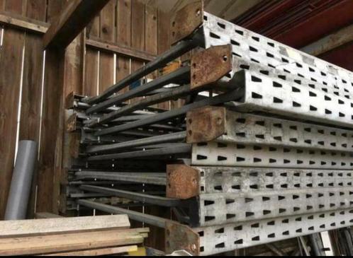 Dexion SL super palletstelling staanders ladders palletrek, Zakelijke goederen, Kantoor en Winkelinrichting | Magazijn, Stelling en Opslag