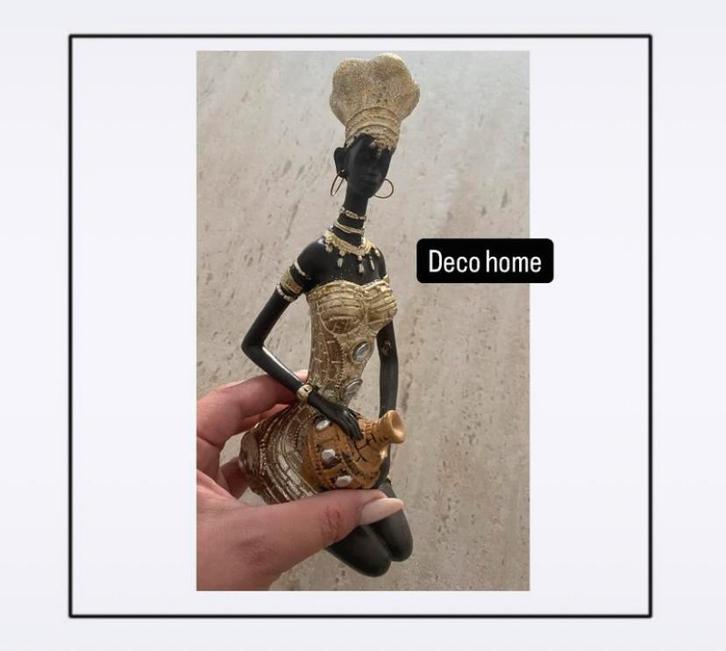 Prachtige Deco Home Beeld – Maisons du Monde, Antiek en Kunst, Kunst | Overige Kunst, Ophalen of Verzenden