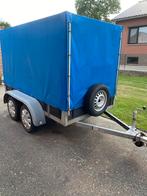 Verhuur aanhangwagen met huif met chauffeur, Ophalen