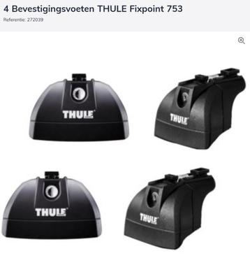 Thule fixpoint 753 bevestigingsvoeten 