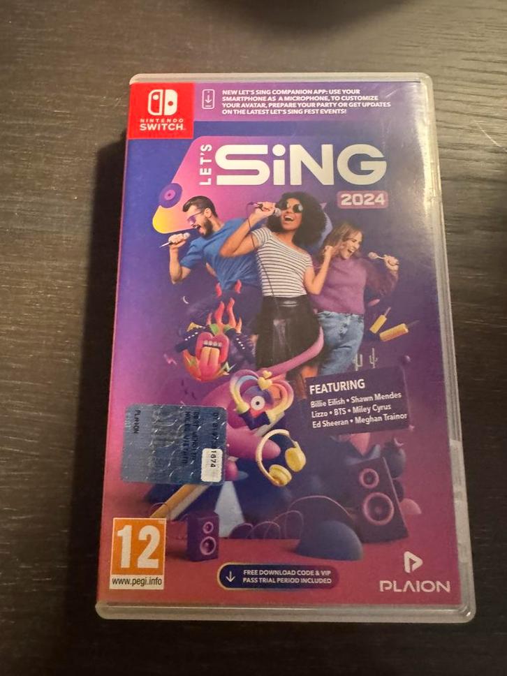 Let's Sing 2024, Games en Spelcomputers, Games | Nintendo Switch, Muziek, Vanaf 12 jaar, Ophalen of Verzenden