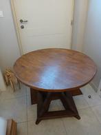 Ronde massief eiken tafel, Antiek en Kunst, Ophalen